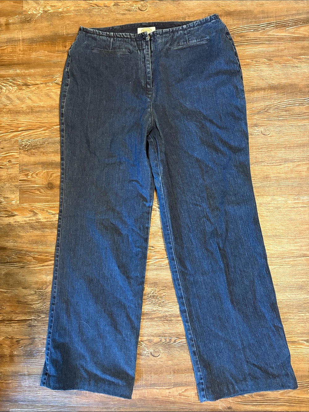 Talbots Dark Blue Wide Leg Jeans